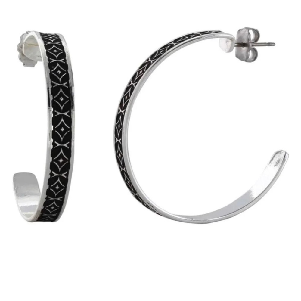 Montana Silversmith Hoop Cowgirl Earrings